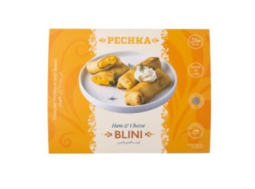 Pechka Frozen Blini With Ham And Cheese, 400g